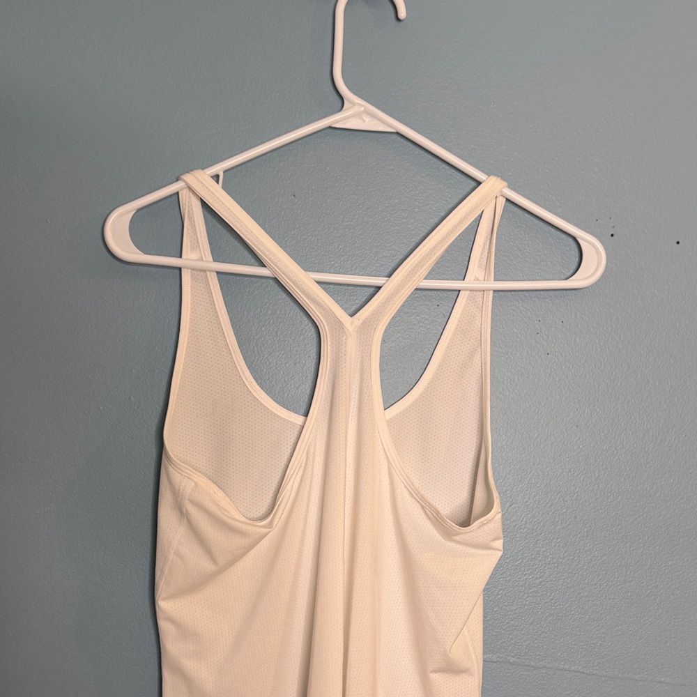 Under Armour Cream Racerback Tank - Picture 6 of 7